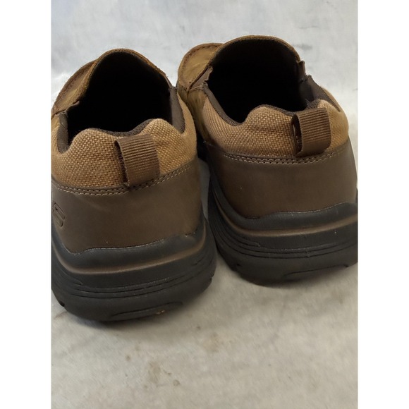 Skechers Shoes Mens Size 9.5 Brown Relaxed Fit Slip On Loafers SN 66146 - Picture 7 of 14
